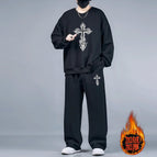 2pc black-shizihua / 6XL