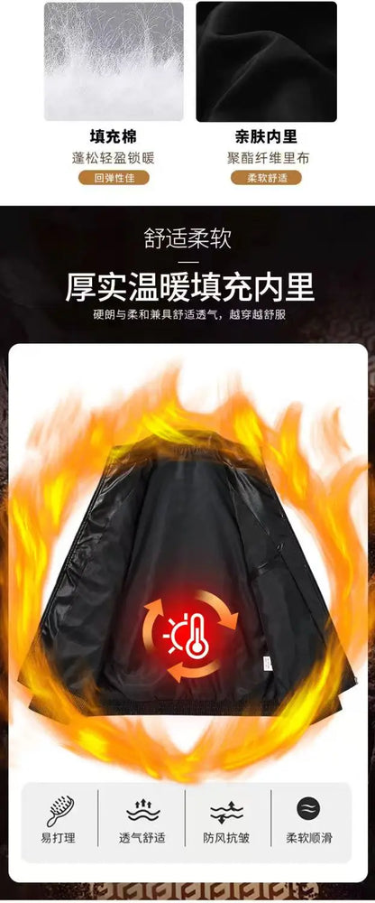 Giacca calda Ferrari F1 da uomo, look retrò motociclistico.