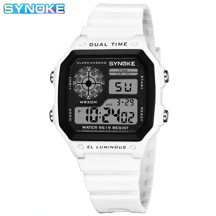SYNOKE Military Digital Watches Men Sports cronografo luminoso impermeabile maschile orologi da polso elettronici Relogio Masculino platinumshop