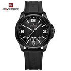 NAVIFORCE Creativo cinturino in TPU orologio da polso maschile moda sportiva 3ATM quarzo impermeabile giorno e data display orologi da uomo Reloj Hombre platinumshop