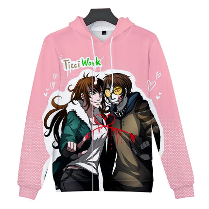 Luxury Novelty Cute Creepypasta Ticcitoby 3D print Hoodies Sweatshirts Men/Women Sweatshirt Casual Long Sleeve Pullovers