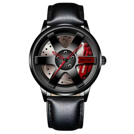 Orologio da uomo in pietra da uomo con ruota cava non meccanica, popolare e casual, di vendita caldo platinumshop