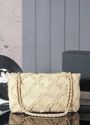Borsa a tracolla da donna di medie dimensioni in PU solido ad alta densità, con manico superiore regolabile, per mini weekend e vacanze, con tasca portaoggetti.