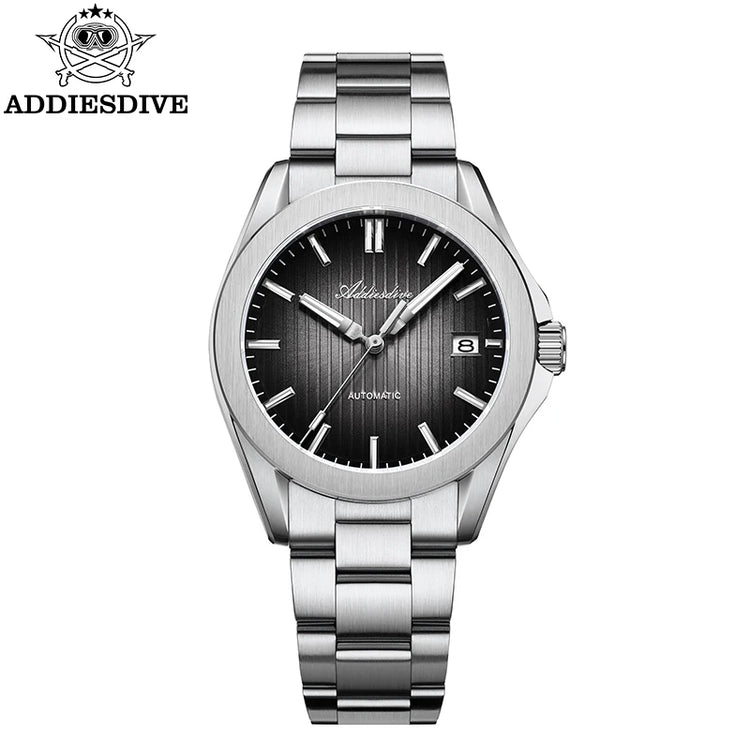 ADDIESDIVE Luxury Men's Automatic Watch Sapphire Glass Japan 8215 Mechanical Watch BGW9 Super Luminous Men Analog Watches AD2533