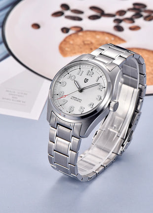 PAGANI DESIGN 38MM NH35 PD1717 V2 Orologi meccanici automatici da uomo Orologio da polso da uomo in acciaio inossidabile impermeabile con zaffiro 200 m impermeabile
