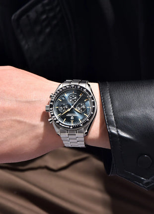 PAGANI DESIGN 2026 Nuovi Orologi da Uomo di Lusso, Orologio al Quarzo Sportivo con Cronografo, Data Automatica, Movimento Giapponese VK63, Vetro Zaffiro AR, Consegna Rapida dai Magazzini Europei