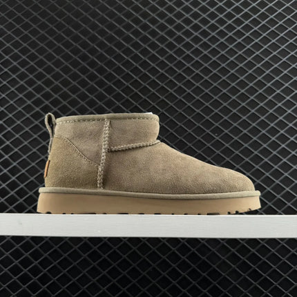 2026 HOT NEW Classic Ultra Mini Platform Boots Leather Suede Wool Comfort Winter Womens Fur Slippers ‮04-53 seziS uggS