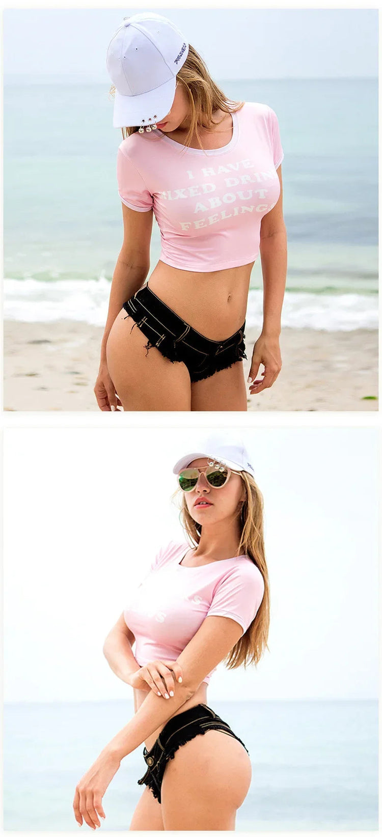 Women's Denim Shorts StreetWear Y2k Low Waisted Denim Beach Bikini Retro Super Shorts Nightclub Bar Pole Dance Clotheshot Summer PlatiNum