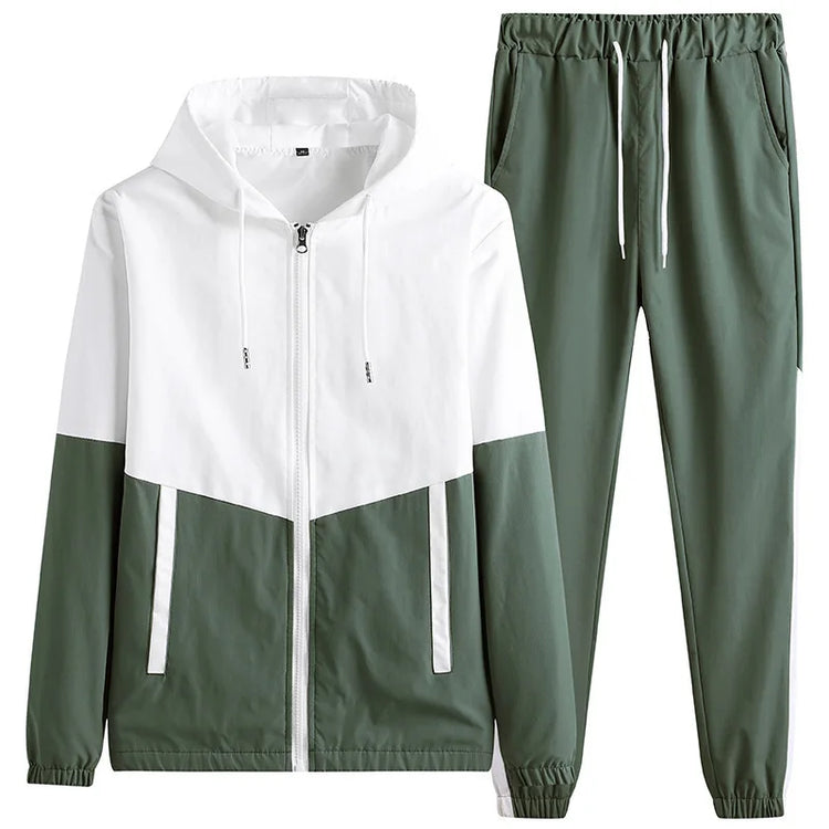 M-6XL-New-Men's-Sportswear-Set-from-Japan-South-Korea-Autumn-Casual-Wear-Men's-Hooded-Jacket-Leg-Tied-Pants-Trendy-Casual-Suit