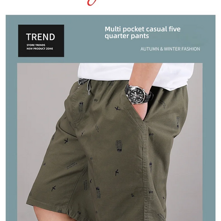 Top Quality 100% cotone Nuovo marchio estivo Moda casual Streetwear Pantaloncini da surf Pantaloni da uomo Pantaloni larghi con coulisse Abbigliamento da uomo platinumshop