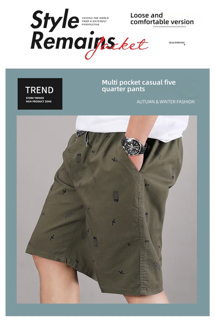 Top Quality 100% cotone Nuovo marchio estivo Moda casual Streetwear Pantaloncini da surf Pantaloni da uomo Pantaloni larghi con coulisse Abbigliamento da uomo platinumshop