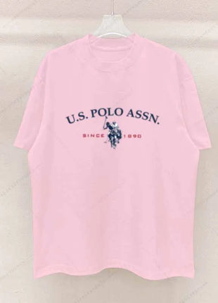 T-shirt homme en coton style simple Polo lettre imprimée graphique décontractée col rond homme manches courtes hauts livraison gratuite