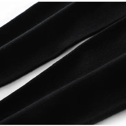 DjzDsm Hot selling new women's wool leggings slim fit and warm autumn and winter knitted women's long Australian wool leggings PlatiNum