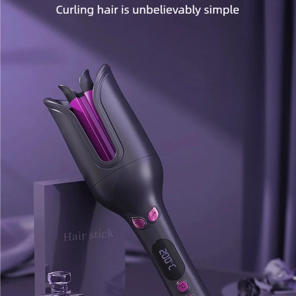 TINSOL 32MM Electric Rotary Curling Iron Automatic Hair Curler Negative Ion Air Rotating Curling Bar Professional Styling Tool