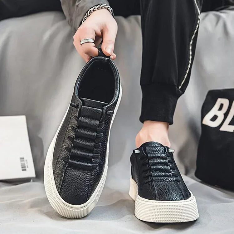 Sneakers for Men  Fashion Casual Lace Up Round Toe Flat White mens Running Sport Shoes Zapatillas Deportivas Hombre