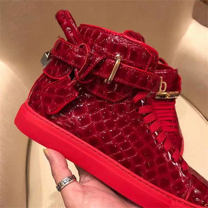 Male Genuine Natural Leather Shoes Luxury Brand Comfortable Casual White Designer High Quality Sneakers Gifts For Man Original