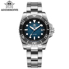 ADDIESDIVE New Watch 41mm Stainless Steel Diving Watches BWG9 Super Luminous 200m Waterproof Classic Quartz Wristwatch For Men