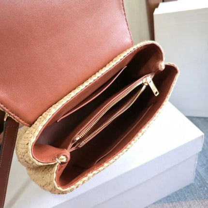Borsa a tracolla da donna in PU resistente stile business con manico integrato, ideale per attività all'aperto, corrieri, lavoro e uso quotidiano