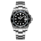 ADDIESDIVE Men's Classic Watch with Ceramic Bezel 200m Water Resistant Casual Quartz Watch BGW9 Blue Luminous Gift Watch MY-H3-2