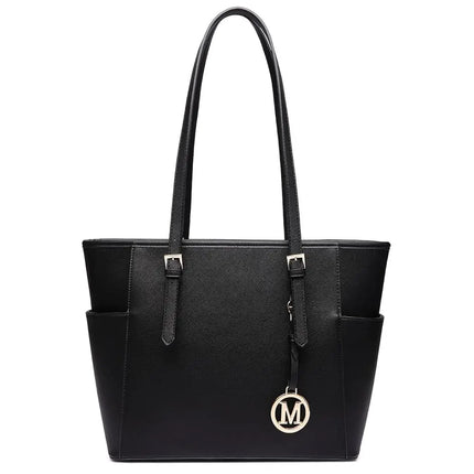 Miss Lulu Handbag DONNA, borsa shopper grande, borsa a tracolla con tracolla regolabile, versione migliorata