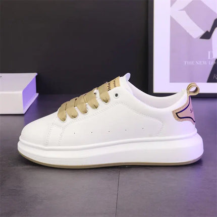 New Luxury Design Sneakers For Men Fashion White Board-shoe Soft Women Walking Shoes Running Shoes Couples Sneakers Tennis Shoes