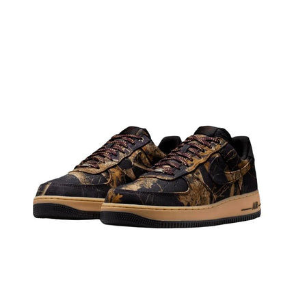 Nike Air Force 1 Low Top Scarpe da Skateboard Unisex Marrone IH1221-900