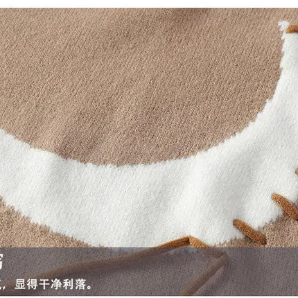 2025 Korean Style Men Women Sweater Knitted Trendy Youth Student Style Knitwear Top Casual Warm Crew Neck Knitted Pullover 4XL-M