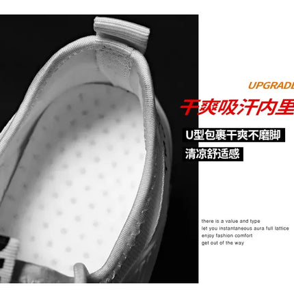 Scarpe da uomo Moda Mesh Traspirante Scarpe da ginnastica di alta qualità Piattaforma Suola morbida Tendenza casual Scarpe da corsa versatili Tenis Masculino