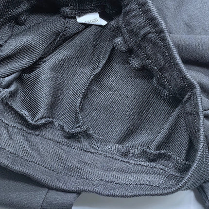Men's Cotton Training Sets Gym Sportswear Zipper Hoodie Casual Sports Hooded 2-piece Top with Pants Black Sweatshirts Sweatpants PlatiNum