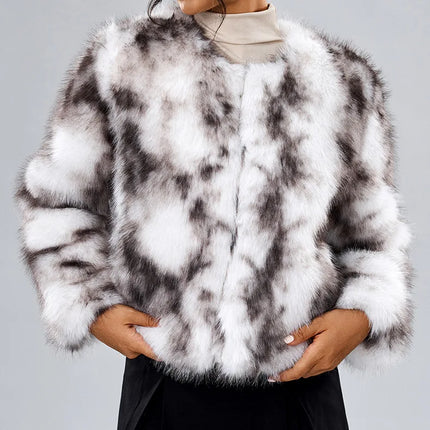 ZADORIN Winter Fur Coats Woman Y2K Clothes Fashion Fur Faux Coat Short Fluffy Faux Fur Jacket Woman Clothing Fur Top Outerwears