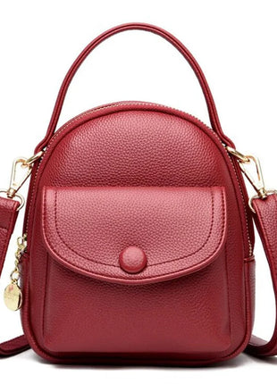 Borsa da Donna di Lusso con Texture Elegante, Multi Tasche, in Pelle PU, per Lavoro Quotidiano, Borsa a Tracolla e a Spalla, Borsetta da Donna