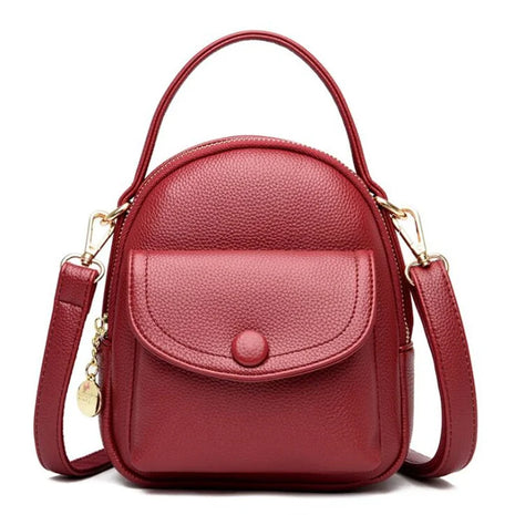 Borsa da Donna di Lusso con Texture Elegante, Multi Tasche, in Pelle PU, per Lavoro Quotidiano, Borsa a Tracolla e a Spalla, Borsetta da Donna