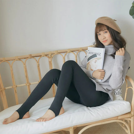 Leggings termici da donna Panty in pile Collant da donna Calze Collant Donna Inverno Falso Traslucido Caldo Collant sexy Inverno