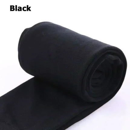 Winter Warm Leggings Women's Thermal Pants Polar Pantyhose Sock Lined Pants Velvet Tights Skin Effect High Waist Wool Leggings PlatiNum