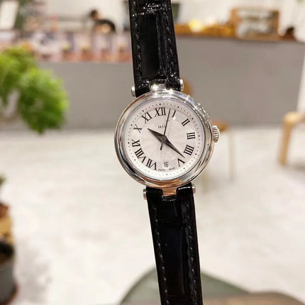 Orologio da Donna Suojiali Little Beauty, Quadrante Piccolo con Numeri Romani, Elegante e Delicato, Cinturino in Acciaio o Pelle Opzionale, Orologio da Polso Femminile alla Moda per Uso Quotidiano Casual