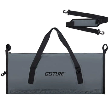 Goture Borsa per pesci isolata impermeabile Borsa termica per uccisione a tenuta stagna con tracolla Conservazione portatile del ghiaccio e del freddo per la pesca