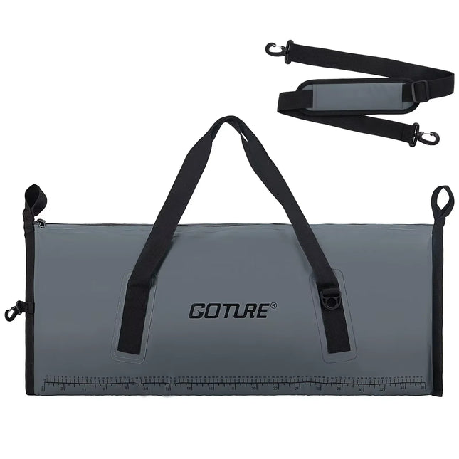 Goture Insulated Fish Bag Waterproof Leakproof Kill Bag with Shoulder Strap Portable Ice and Cold Storage for Fishing
