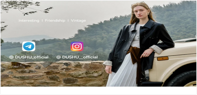 DUSHU Classic Long and Short Elastic Waist A-line Skirt 2025 Winter Skirt for Women Solid Simple Commuting Office Ladies College PlatiNum