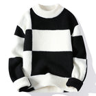 2023 New Style Turtleneck Sweater Men Pullovers Autumn Winter Soft Lightweight Warm Knitted Jumper Hombre Plaid Sweater