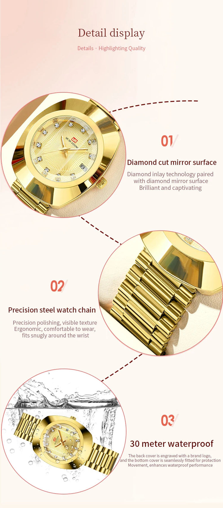 2024 nuove donne orologio ovale 34mm movimento al quarzo in acciaio inossidabile marchio di lusso acqua diamante oro nero vestito casual orologio da banchetto platinumshop
