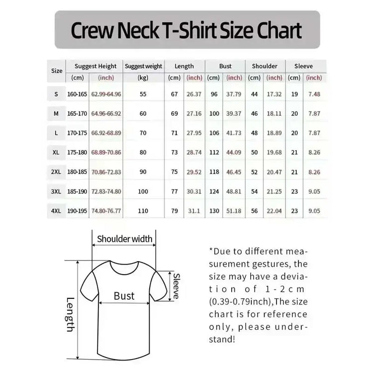 T-shirt da uomo in cotone stile semplice Polo lettera stampa grafica Casual girocollo da uomo a maniche corte Top spedizione gratuita