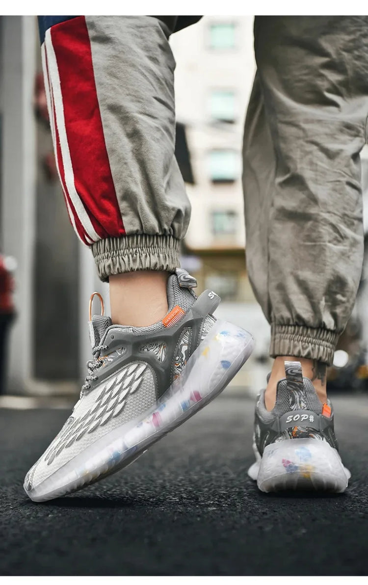 High Quality Men Shoes Sneakers Male Tenis Luxury Mens Casual Shoes Trainer Race Breathable Trend Loafers Running Shoes for Men