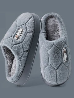 Trend Winter Couple Indoor Non-slip For Men Women Flip Flops Warm Slippers Home Slides Casual bedroom Soft Shoes Big Size 50 51