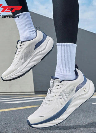 Xtep Cloud Wing 3.0 Men's Running Shoes 2025 Summer New Stability Shock Absorbing Wear Resistant Soft Sole Sneakers 875319110003 PlatiNum