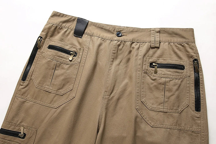 Cargo Pants Cotton Tactical Casual Pants Men Multi-Pockets Casual Pants Traninig Work Trousers For Man 2024 Plus Size 5XL