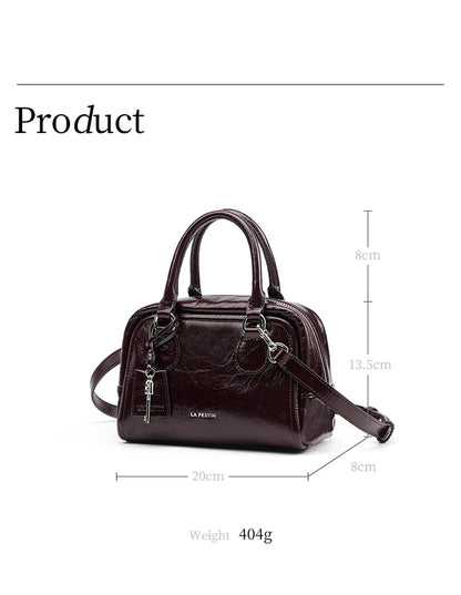 LA FESTIN Original Brand Handbag Women Popular Shoulder Bag Designer Boston Bag Luxury Bag Square Bag Lady Crossbody Bag