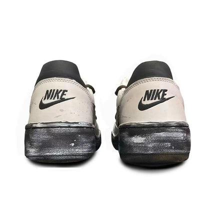 Scarpe da Skateboard Nike Full Force Tower Rabbit Creative Low Top da Uomo Nero Bianco HJ3485-121(Team1533-