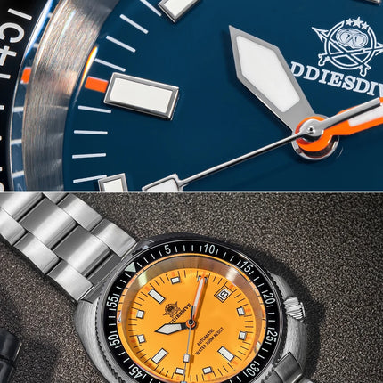 ADDIESDIVE 2025 NEW NH35A Automatic Mechanical Watches Watch For Man BGW9 Blue Luminous 20Bar Waterproof Sapphire Glass Japan
