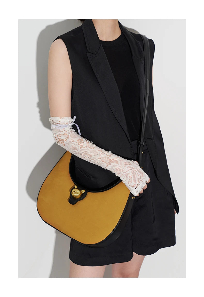 BAFELLI 2025 NUOVA BORSA DA DONNA CAT SERIE IN GENUINO IN PELLE MARCA DI Lusso FASHION STILE RETRO Spalla HOBOS FLAP BORSE FEMALE