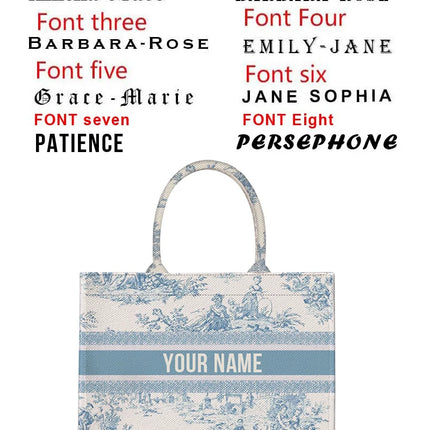 New 2026 Women's Personalized Tote Bag, Printed Canvas Handbag, Large Capacity Beach Bag
